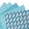 Colorbok® 6" x 6" Teal Promenade Single-Sided Printed Cardstock, 100 Sheets